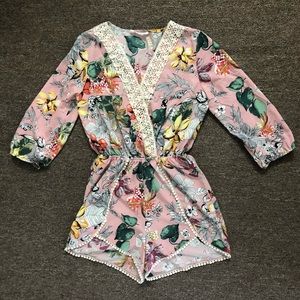 Floral romper